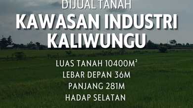 Tanah Dekat Komersil Kawasan Kaliwungu, Ideal untuk Mendirikan Bisnis