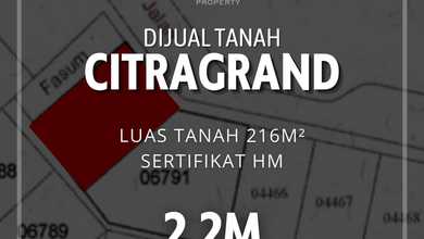 Kavling dengan Nilai Murah di Citragrand Semarang