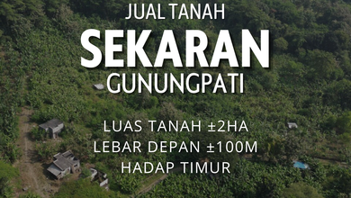 Jual Tanah Area Cluster Gunung Pati View Danau dan Taman