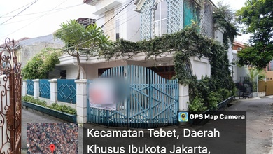 Rumah Sederhana area Tebet, Jakarta Selatan, Luas 171 m2