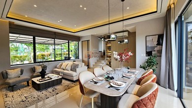 Sekarang Free DP, Semenit ke St.Cisauk, Perumahan dengan Panoramic Pool, Crystal Lake, dan Fitness Center, Rumah di Serpong, Citra Garden Serpong