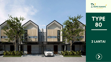 Rumah Modern Luas 96 Jual di Taman Kopo Indah, Bandung