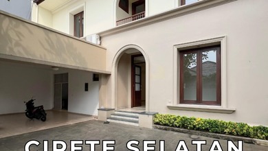 Jual Rumah Cantik Luas 485 m2 di Cipete, Jakarta Selatan
