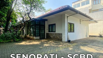 Rumah Eksklusif LT 588 m2, di Senopati, Jakarta Selatan