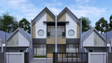 Rumah Modern Luas 171 Jual area Mekar Wangi, Bandung