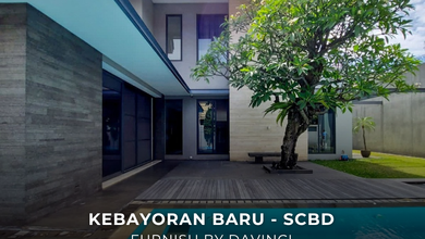Jual Rumah Bagus Luas 805 m2 area Senopati, Jakarta Selatan