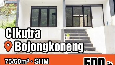 Rumah Modern Luas 75 Jual di Cikutra, Bandung