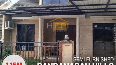 Rumah Semi Furnished di Pandanaran Hills Semarang