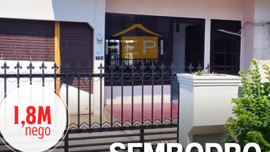 Rumah Sederhana di Indraprasta, Semarang, Luas 270 m2