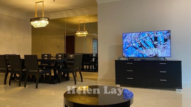 Harga Sewa Paling Murah Apartemen 3BR di Pakubuwono Siap Huni 