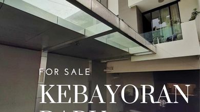 Jual Cepat Rumah Mewah di Kebayoran Baru, Jakarta Selatan, Luas 200 m2
