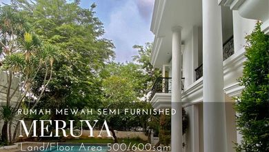 Jual Rumah Siap Tinggal area Meruya, Jakarta Barat, Luas 550 m2