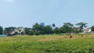 Tanah LT 5989 m2 Area Strategis Alam Sutera, Dijual Murah
