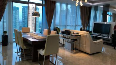 Jual Unit Apartemen Siap Ditempati 4BR Furnished Kondisi Baik