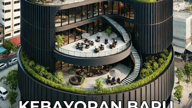 Modern Building World Class Design 5 Lantai di Kebayoran Baru