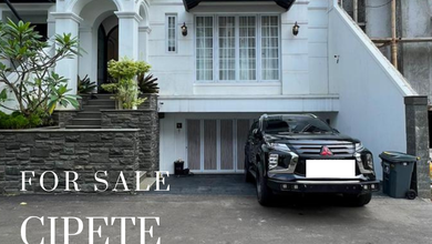 Kesempatan Eksklusif, rumah Prestisius di Cipete, Jakarta Selatan, LB 450m²