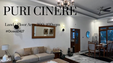 Rumah Prestisius di Kawasan Cinere, Depok, LB 400m², Harga 6 Miliar