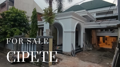Hunian Mewah di Cipete, Jakarta Selatan, 4 KT, LT 475m²