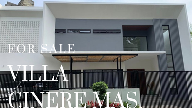 Kesempatan Langka, rumah Prestisius di Cinere, Depok, LB 502m²