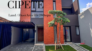 Rumah Area Premium Cipete, Jakarta Selatan - Harga Menarik 5,5 Miliar