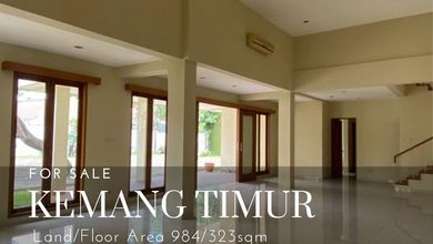 Dijual rumah Mewah di Kemang, Jakarta Selatan - LT 984m²
