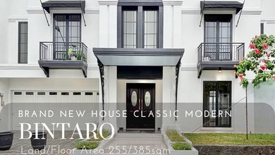 Rumah Area Luxury Bintaro, Tangerang Selatan - Harga Terbaik 10,8 Miliar