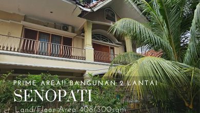Rumah Elegan di Senopati, Jakarta Selatan, 4 Kamar Tidur, LT 408m²
