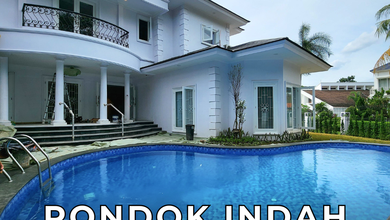 Newly Revonated House Posisi Hoek One Gate System di Pondok Indah