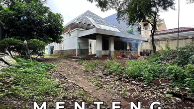 Rumah Hitung Tanah Golongan B di Prime Area Menteng