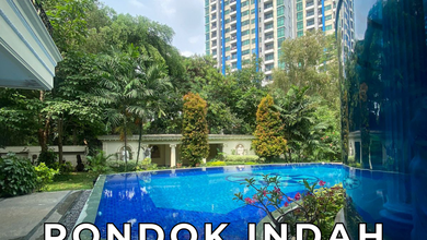 Jual Rumah Megah Luas 2382 m2 Area Pondok Indah, Jakarta Selatan