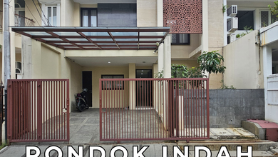 Jual Rumah Cantik LT 120 m2 di Pondok Indah, Jakarta Selatan