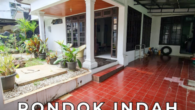 Dijual Rumah 1 Lantai di Lingkungan Strategis Pondok Indah