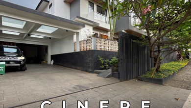 Rumah Mewah Tropical Modern 2 Lantai Dalam Komplek Elit di Cinere