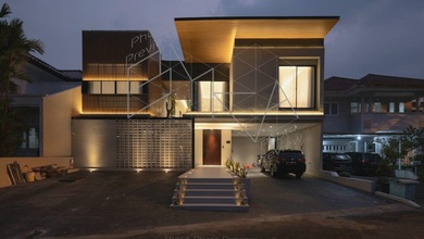 Rumah Minimalis di BSD, Tangerang, LT 458 m2