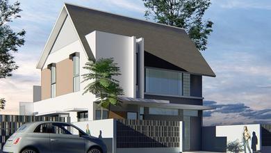 Rumah Eksklusif Luas 140 m2, di BSD Kencana Loka, Tangerang