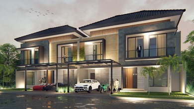 Rumah Modern di Summarecon Bandung, Bandung, Luas 223 m2
