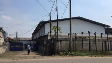 Pabrik gudang Dijual Cepat JL Raya legok KM 7 Tangerang kabupaten