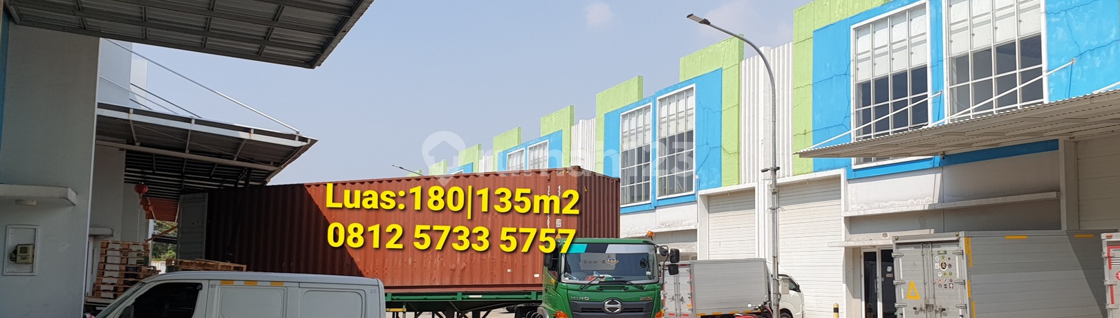 DI S E W A K A N GUDANG BIZPARK DAAN MOGOT LT 180 m2 GUDANG