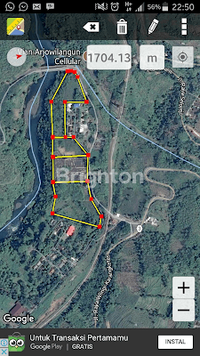 My Property Line Map Land For Sale Las2846054 Rumah123 Com