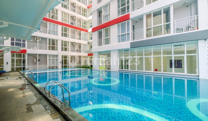 Studio/1br Furnished/Unfurnished With Ac Grand Taman Melati Margonda 2 Apartment By Travelio 3