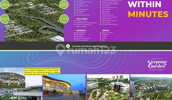 Dijual Apartemen Siap Huni Serpong Garden Tangerang  7