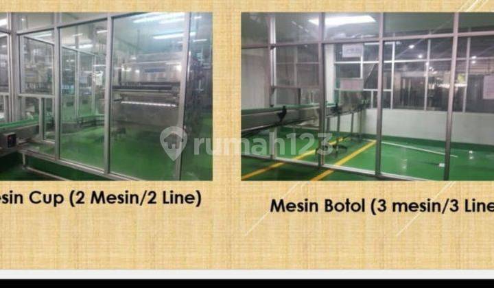 Dijual murah Pabrik air minum kemasan di Bogor masih beroperasi 8