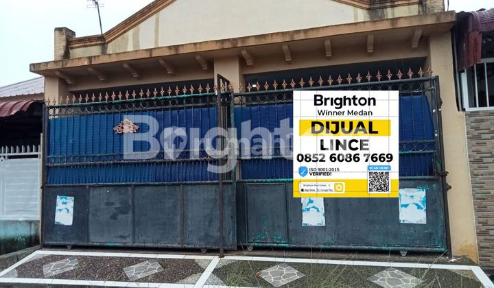 RUMAH 1 TINGKAT KOMPLEKS TAMAN CITRA MEDAN DELI 1