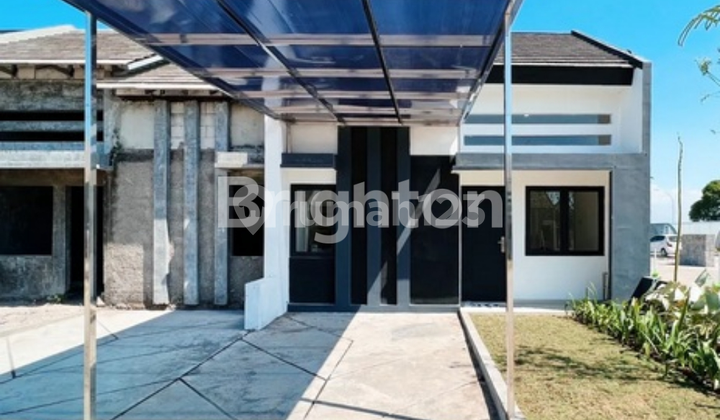 TANPA DP RUMAH MINIMALIS 400 JT-AN DI PERUM WOODVILLE BUDURAN, SIDOARJO 1
