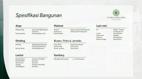 A.04B.Central Park MERR - 5 UNIT TERSISA - MODERN TROPICAL HOUSE nan SEXY &amp; FLEXIBLE SPACE (GRADE A) 12