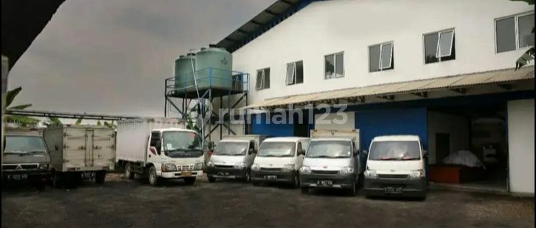 Dijual Cepat Tanah dan Bangunan Pabrik di Desa Sentul Bogor 1