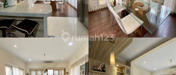 Rumah asri dan  mewah dikontrakan di sentul city 1