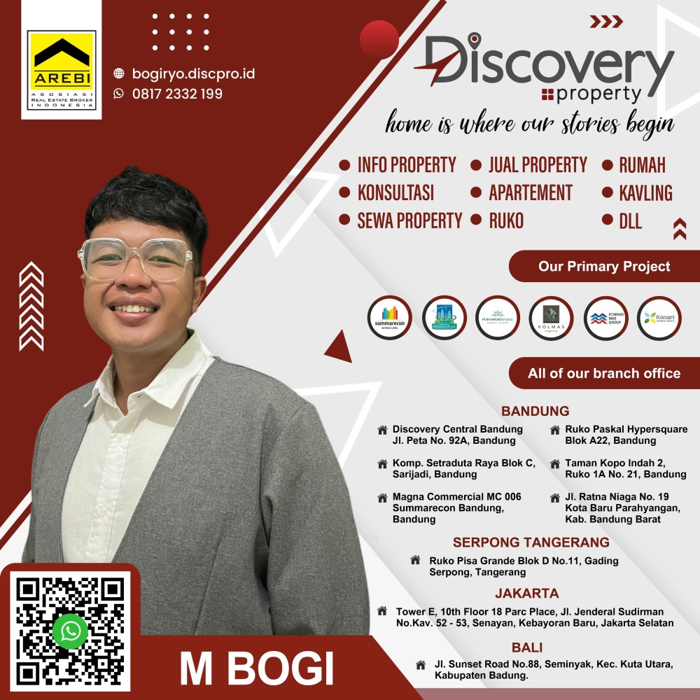 Bogi Satryo | Agen Properti Discovery Property