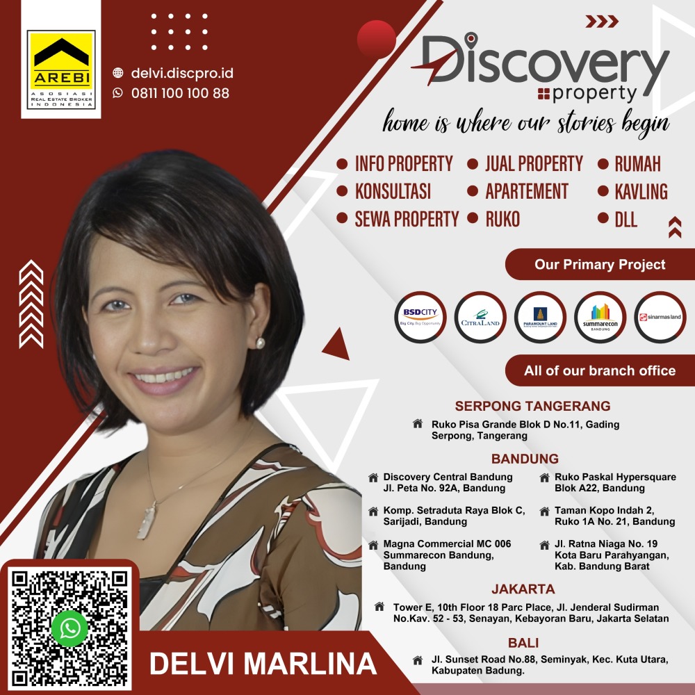 Delvi Marlina | Agen Properti Discovery Property